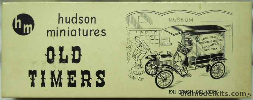 Hudson Miniatures 1/16 1911 Brush Model C Delivery Old Timers plastic model kit